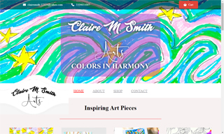 Website Design / Development & SEO Claire Smith Arts